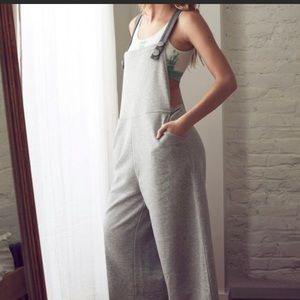 Gray Jumper / Overalls Urban Outfitters